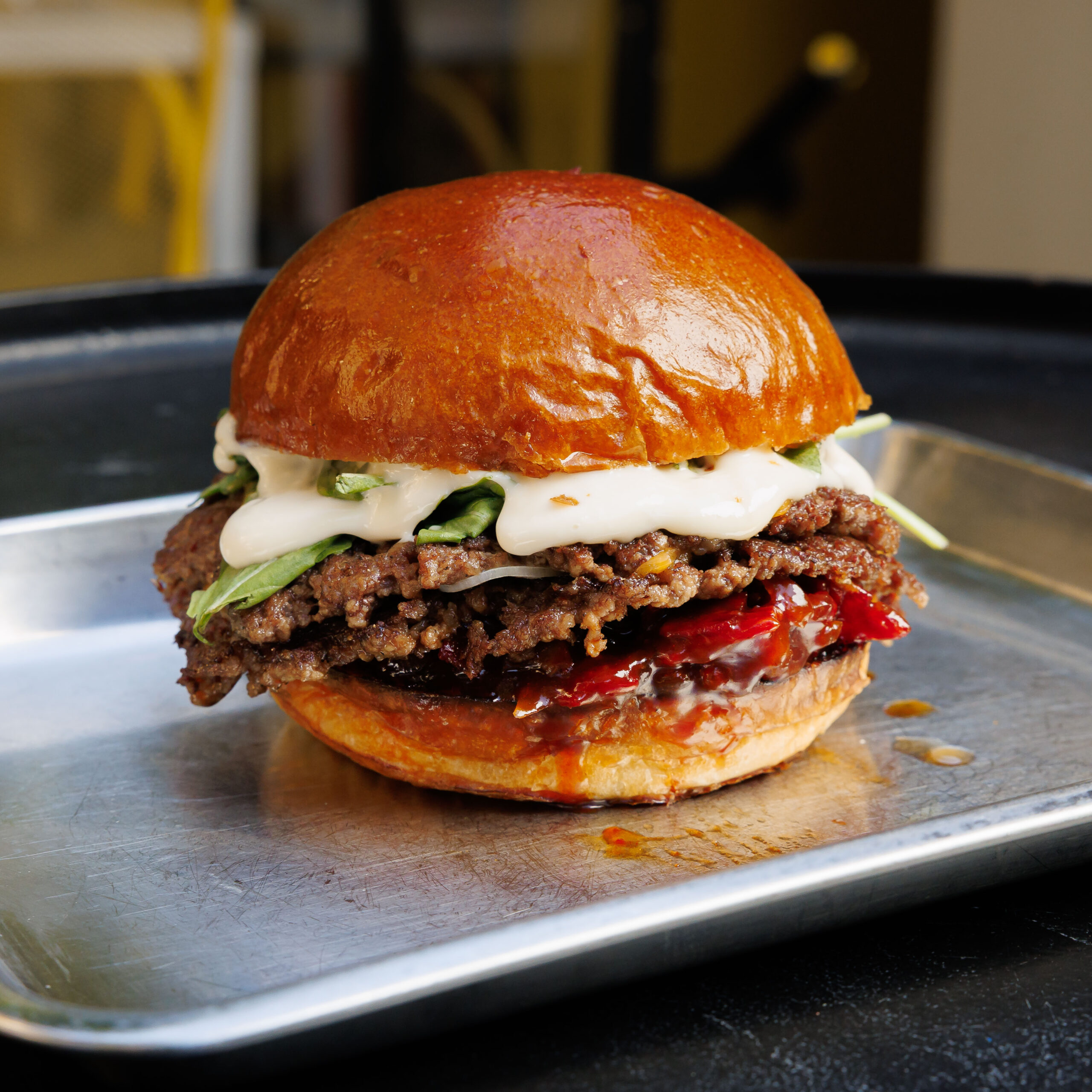 Lokal chorizo burger